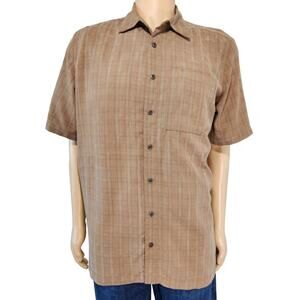 5.11 Tactical Men's Select Covert Brown Button-Up Shirt (Medium) #71199-116 NWT